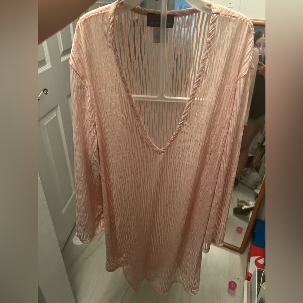Pink cover up